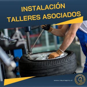 Instalación suspensión taller asociado