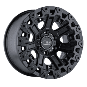 BLACK RHINO OZARK MATTE BLACK  17X9.5 6X114.3/12