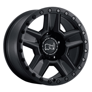 BLACK RHINO RAVINE MATTE BLACK  17X8.5 6X139.7/-18