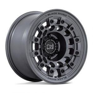 BLACK RHINO FUJI MATTE GUNMETAL 17X9.0 6x139.7 /-12