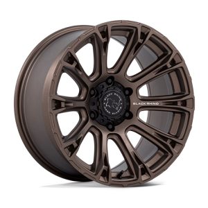 BLACK RHINO DIAMONDBACK MATTE BRONZE 20X9.0 6X139.7/12