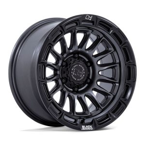 BLACK RHINO RIVAL MATTE GUNMETAL W/ MATTE B 17X9.0 6X139.7/1